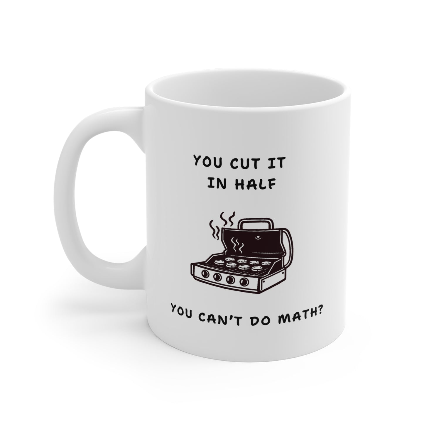 "You Can't Do Math?" Funny Hockey Romance Coffee Mug