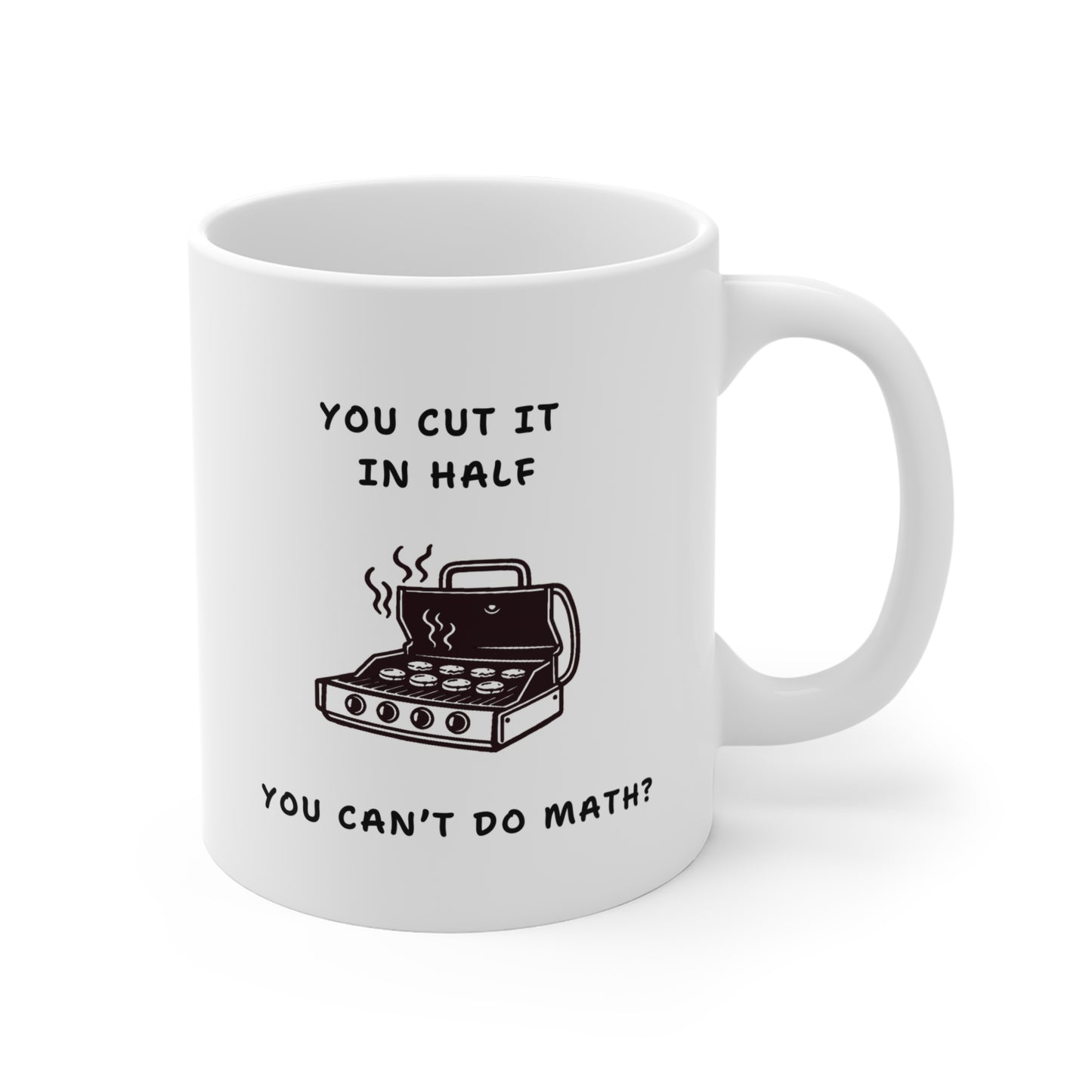"You Can't Do Math?" Funny Hockey Romance Coffee Mug