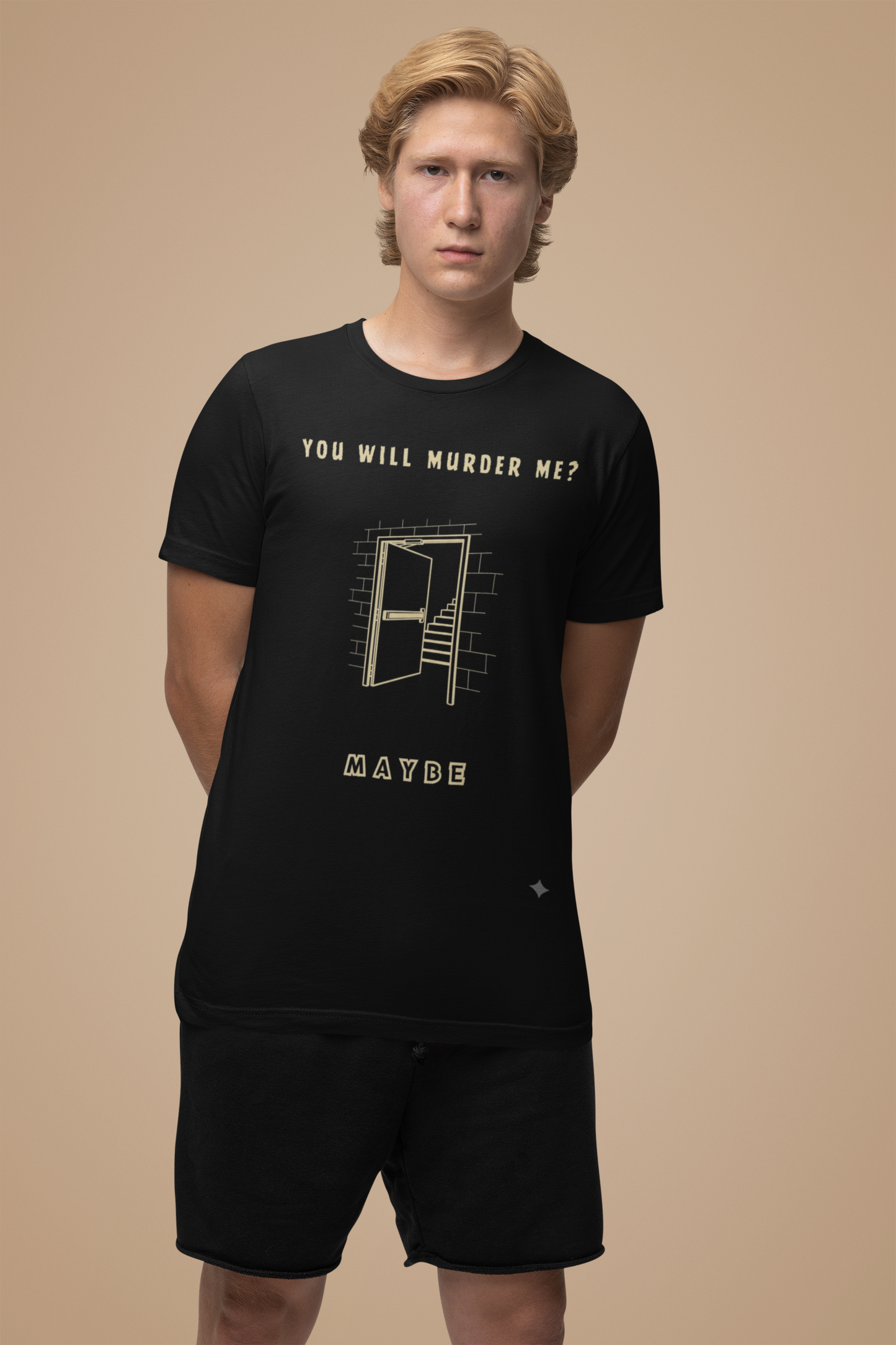 "You Will Murder Me? Maybe" Funny Hockey Romance T-Shirt – Gift